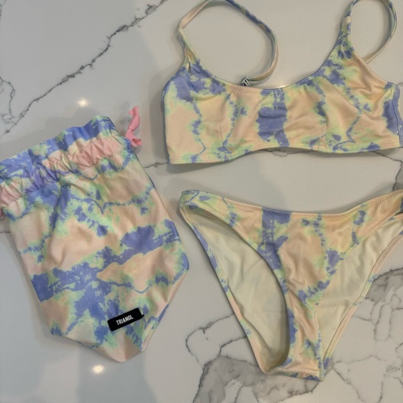 Triangl swimwear tie dye set - Picture 3 of 3